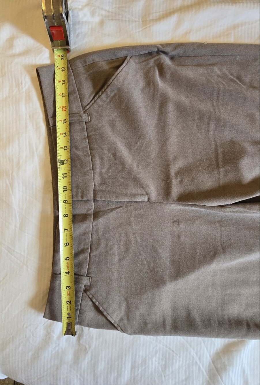 Daisy Fuentes Taupe Boot-Cut Trousers - Picture 4 of 7